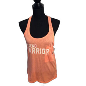 New NWT Peach Weekend Womens Tank Neon Small S Lorna Jane Racer Back